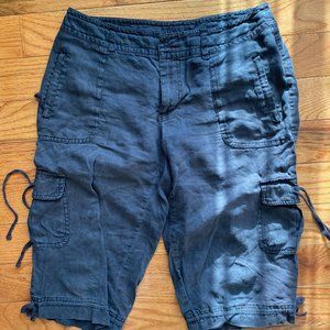 ANA cotton capri pants with POCKETs